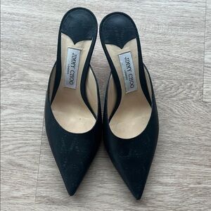 Jimmy Choo Black Pointed Heels